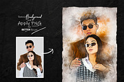 Spatter Painting Photo Effect Mockup, a Brushes & More by zahidhossainalif (Thumbnail 4 of 17)