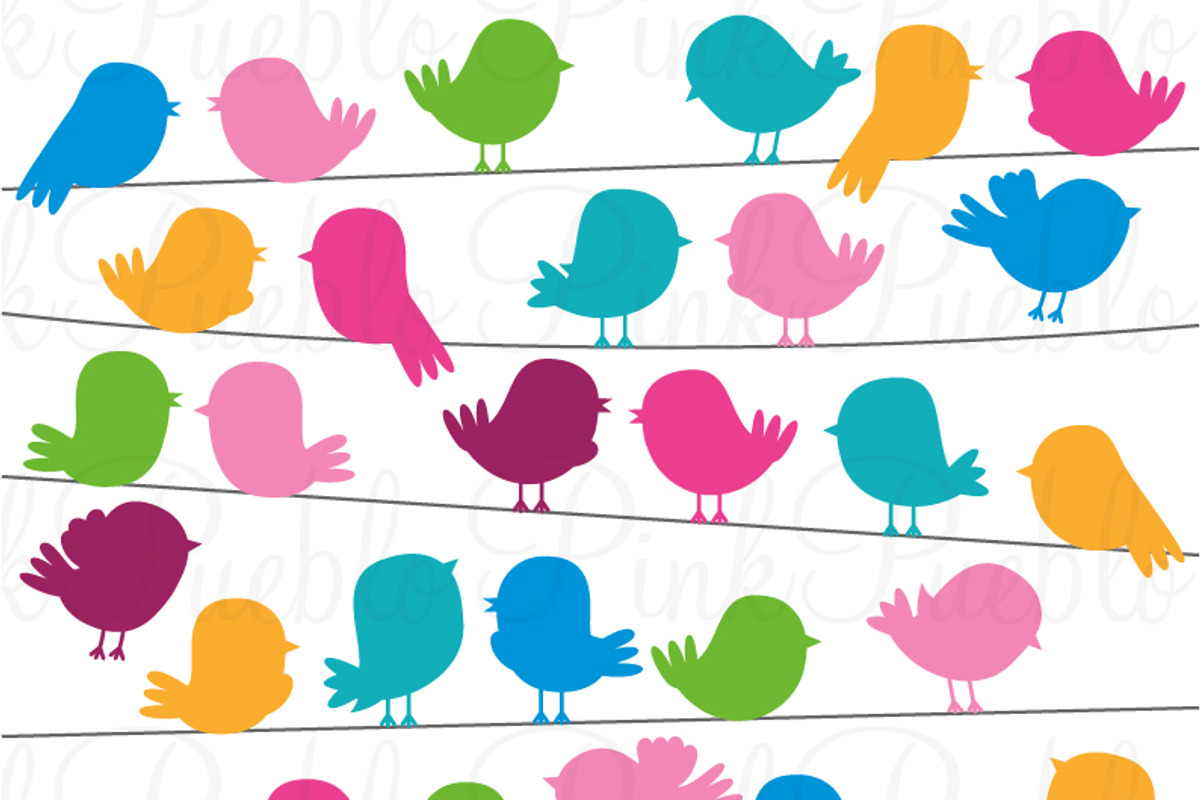 Cute Bird Silhouette Photoshop Brush