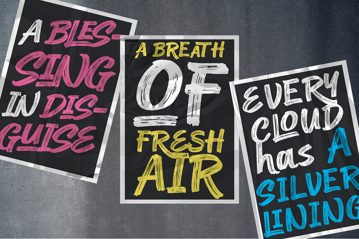 Lemon Brush | Handwritten Brush Font, a Handwritten Font by Namela Studio (Photo 7 of 9)
