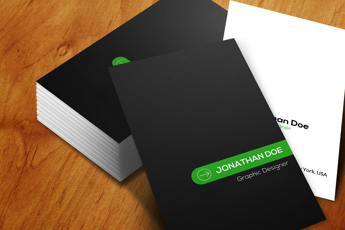 Corporate Business Card SE0326, a Card Template by annozio (Photo 3 of 4)