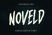 Noveld Brush Font, a Script Font by 24Design Studios (Thumbnail 1 of 6)
