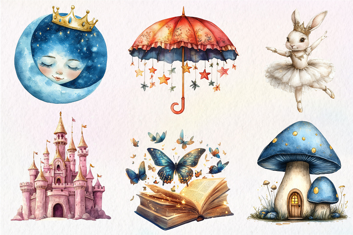 Fairytale Wonderland Clipart, an Illustration by Dream Creation (Photo 6 of 6)