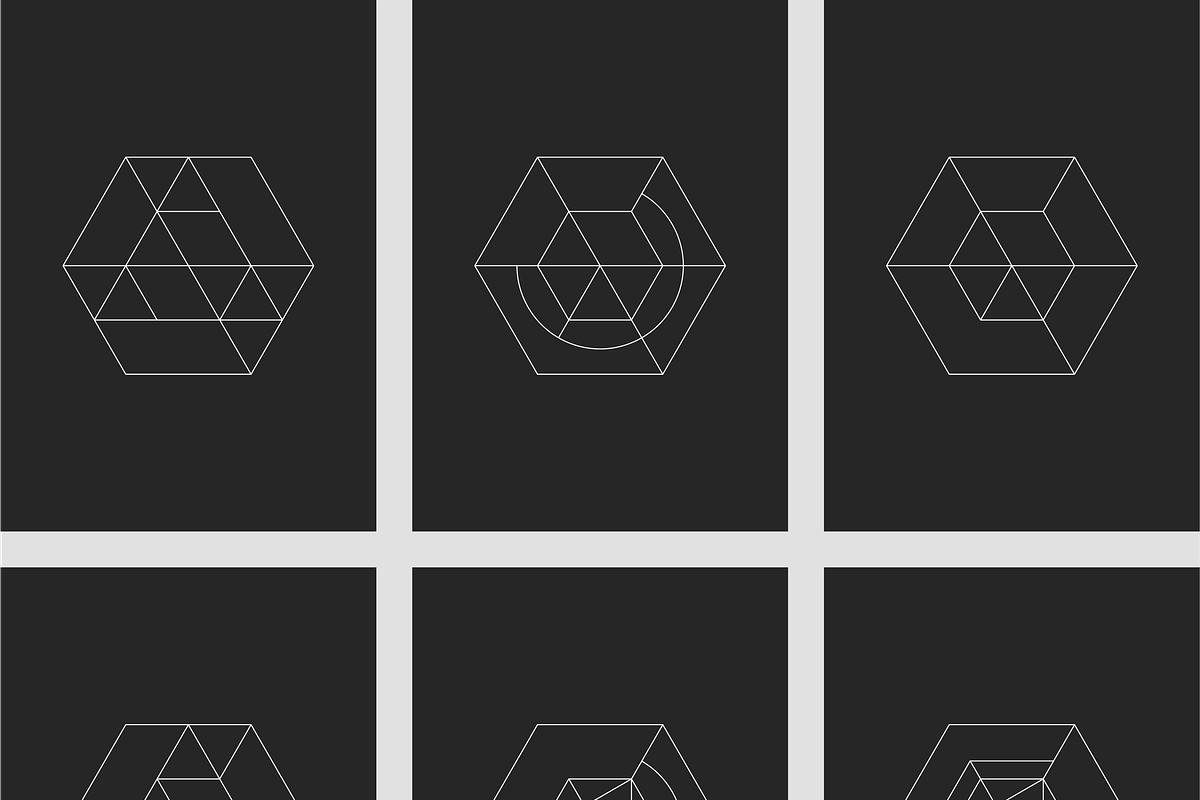Hexagonal Masks, a Mask Mockup by VectorShop (Photo 2 of 68)