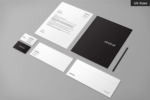 Stationery Mock-up - US Sizes