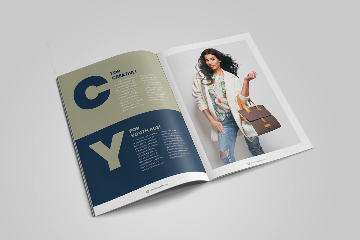 Fashion Lifestyle Magazine/LookBook, a Magazine Template by Layout Design (Photo 11 of 13)