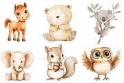 Baby Animal Nursery Sublimation, an Illustration by Designworld (Thumbnail 3 of 7)