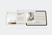 Landscape Tablet Screen Mockup, an iPad Mockup by Rizky Audymas (Thumbnail 3 of 9)