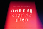 Radiograph, A Serif Font, a Serif Font by Up Up Creative (Thumbnail 8 of 12)
