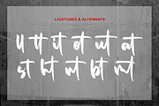Routhmiles - Brush Font, a Handwritten Font by RockboyStd (Thumbnail 11 of 12)