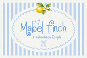 Mabel Finch - Handwritten Script, a Handwritten Font by HipFonts (Thumbnail 1 of 13)