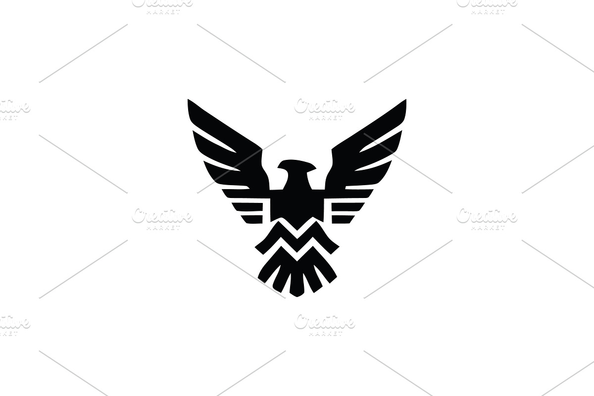 Black Eagle Heraldic Logo Vector, a Branding & Logo Template by Vectorium Studio (Photo 1 of 2)