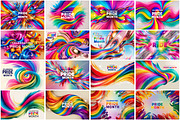 Pride Month Background, a Background Graphic by Forhadx5 (Thumbnail 4 of 12)
