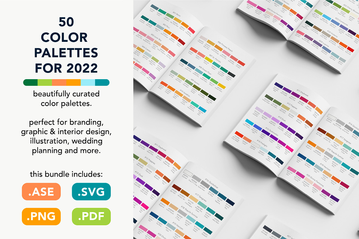 2022 Color Palettes, a Palette Add-On by Ellen Carty Design (Photo 2 of 12)