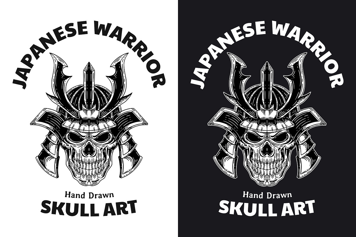 15 Set Japanese Demon Mask Skull, an Illustration by Morspective (Photo 9 of 17)