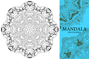 Mandalas for coloring12, an Object Graphic by Watercolor fantasy (Thumbnail 6 of 9)