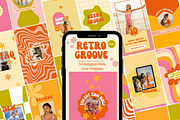 Retro Instagram Reel Cover Template, a Social Media Template by Hell Yeah Designs (Thumbnail 1 of 5)