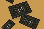 Art Deco Wedding Invitation, an Invitation Template by Vynetta (Thumbnail 3 of 3)