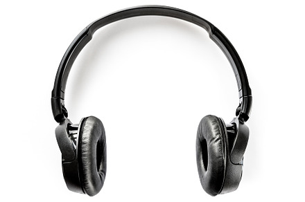 wireless headphones on a white background, a Technology Photo by GoodGoods