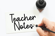 Student Clever, a Handwritten Font by InermediaSTUDIO (Thumbnail 2 of 8)