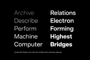 Hando Soft; Neo Grotesk Font Family, a Sans Serif Font by Eko Bimantara (Thumbnail 5 of 14)
