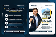 Real Estate Social Media Templates, a Social Media Template by OnurDemircan (Thumbnail 3 of 4)
