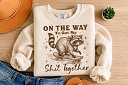 On the Way to Get My Shit Together, an Animal Illustration by Libby Wishes (Thumbnail 3 of 3)