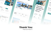 Travel Agency Website UI Kit, a Wireframe Template by INSPR STD (Thumbnail 6 of 6)