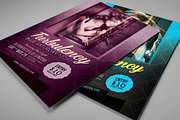 Minimalistic Party/Show Flyer 02, a Flyer Template by MIIM (Thumbnail 3 of 4)
