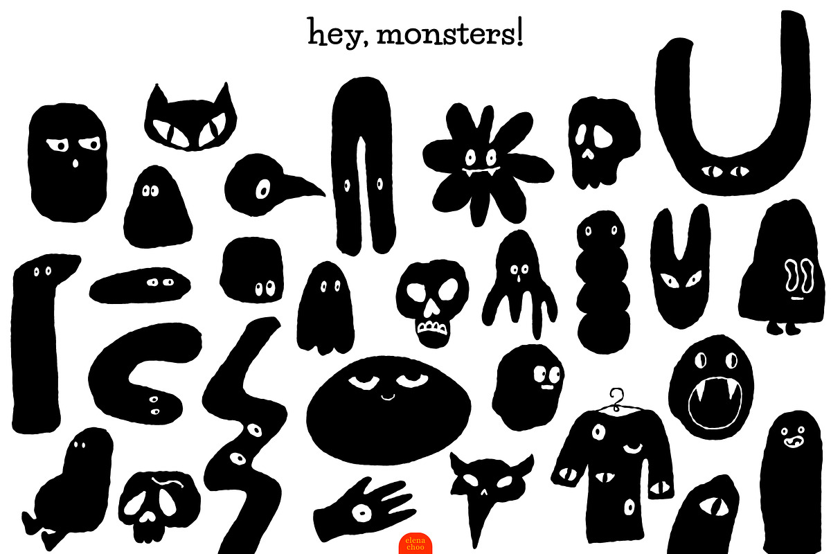 Is that a monster?, a Seasonal Illustration by Elena Choo (Photo 2 of 8)