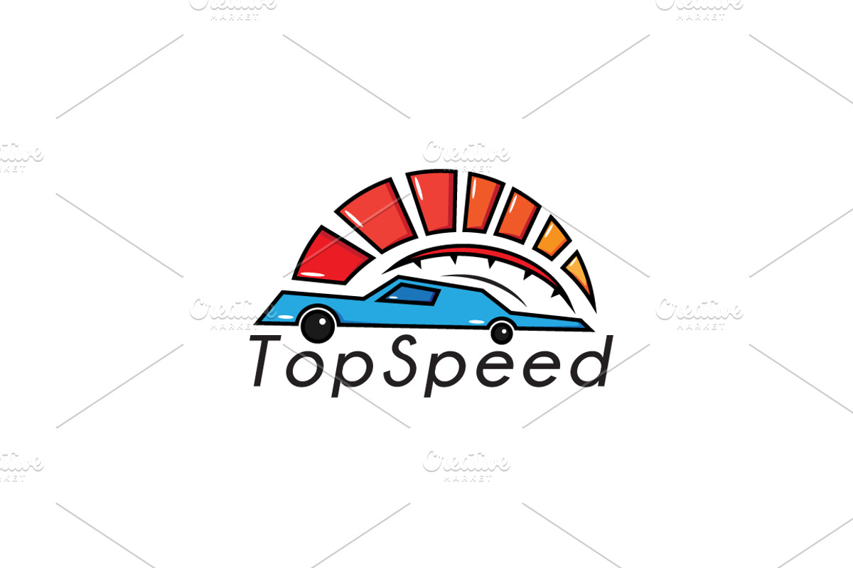 Top Speed Logo, a Branding & Logo Template by Sahade Studio (Photo 1 of 4)