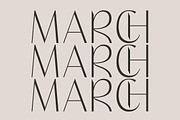 Kingray Quento Luxury Display Font, a Sans Serif Font by timelesstype.co (Thumbnail 3 of 20)