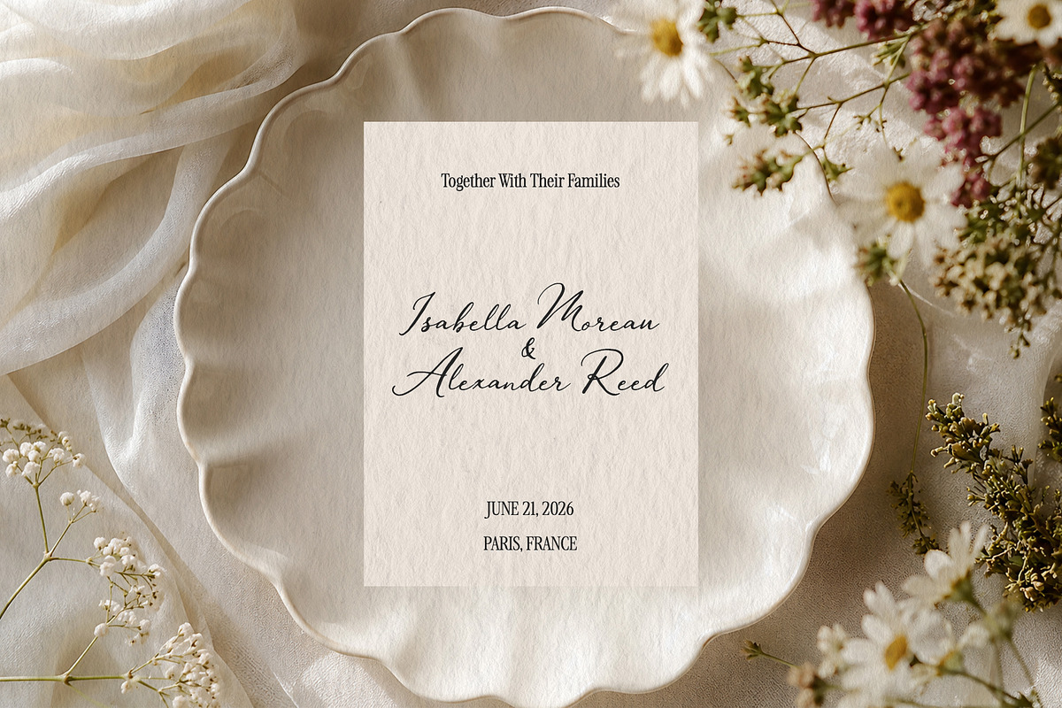 Vintage Elegance Script, a Script Font by BilberryCreates (Photo 2 of 9)