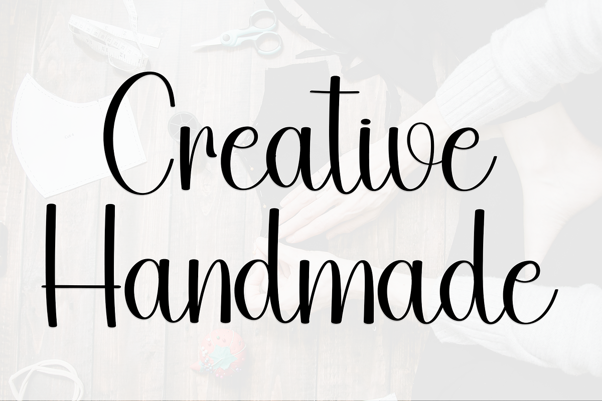 Perfect Handmade, a Handwritten Font by FreshTypeINK (Photo 5 of 8)