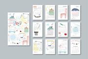 CALENDARS 2021, a Decorative Illustration by Lera Efremova (Thumbnail 3 of 7)