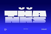 Bigtro - Bold Display Font, a Sans Serif Font by limitype (Thumbnail 10 of 10)