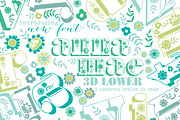 Anna Mae Shadowed Lowercase Font, a Serif Font by shawnanonna (Thumbnail 1 of 3)