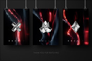 Neon Red Abstract Gradients, a Background Graphic by Milka (Thumbnail 10 of 10)