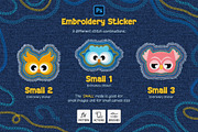 Embroidery Sticker Photoshop Action, an Action Add-On by Andrew Skoch Design (Thumbnail 2 of 6)