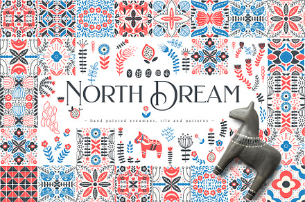 North Dream Collection, a Texture Illustration by Julia Dreams