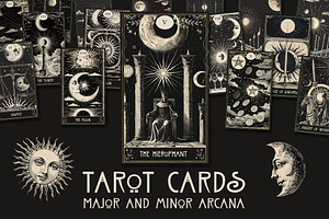 Tarot Cards. Major And Minor Arcana