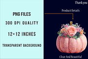 Cute Girly Pumpkin Png, an Illustration by SinaCreation (Thumbnail 6 of 7)