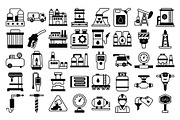 Oil Industry Vector Icons Pack, an Icon by Vector Portal (Thumbnail 3 of 5)