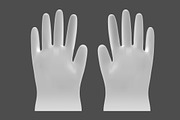 Transparent white nitrile gloves, a Packaging Mockup by Kseniia_designer's shop (Thumbnail 2 of 4)