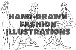 Hand-drawn fashion illustrations, a Person Illustration by Unique Assembly