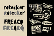Skravia, a Handwritten Font by graphicook (Thumbnail 4 of 10)