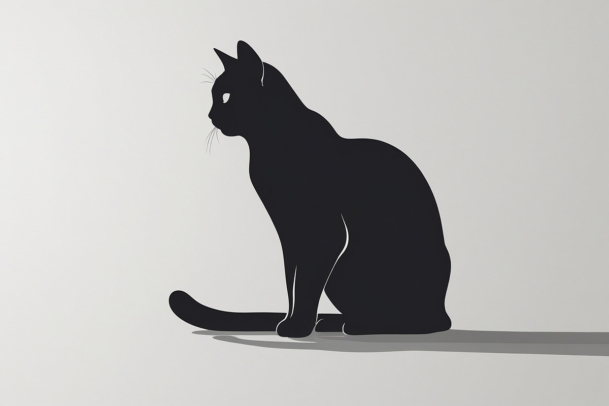 Minimal Sitting Cat Bundle, an Illustration by abu67222 (Photo 3 of 7)
