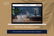 Modern Wix Website Template, a Wix Template by Sechi Design Co (Thumbnail 4 of 5)