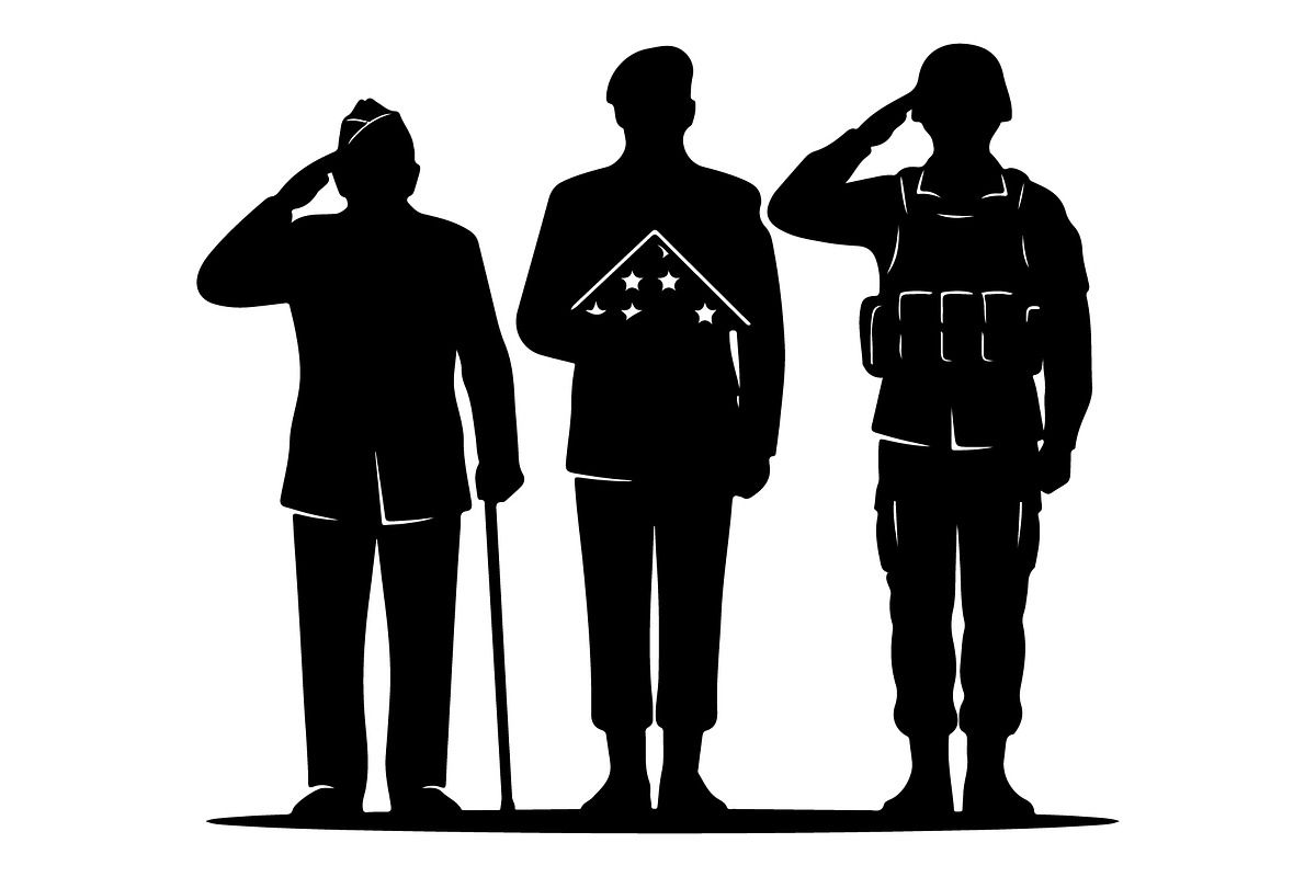 Military Brotherhood Patriot Flag, an Object Graphic by Gfx_Store (Photo 10 of 17)