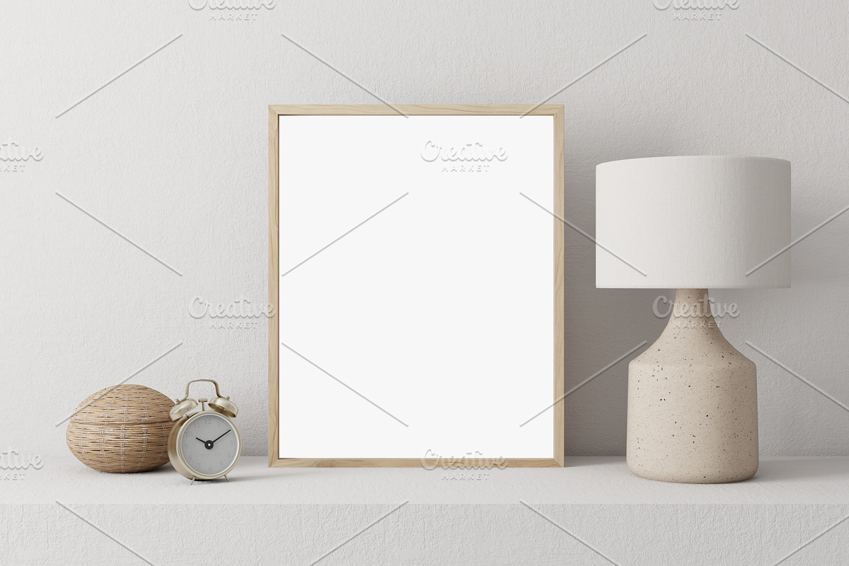 Frame Mockup Bundle Boho - 03, a Print Template by Mockup Shop (Photo 4 of 15)