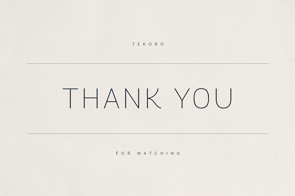 Tekoro – Sans Serif Typeface, a Font by Only Fonts (Photo 11 of 11)